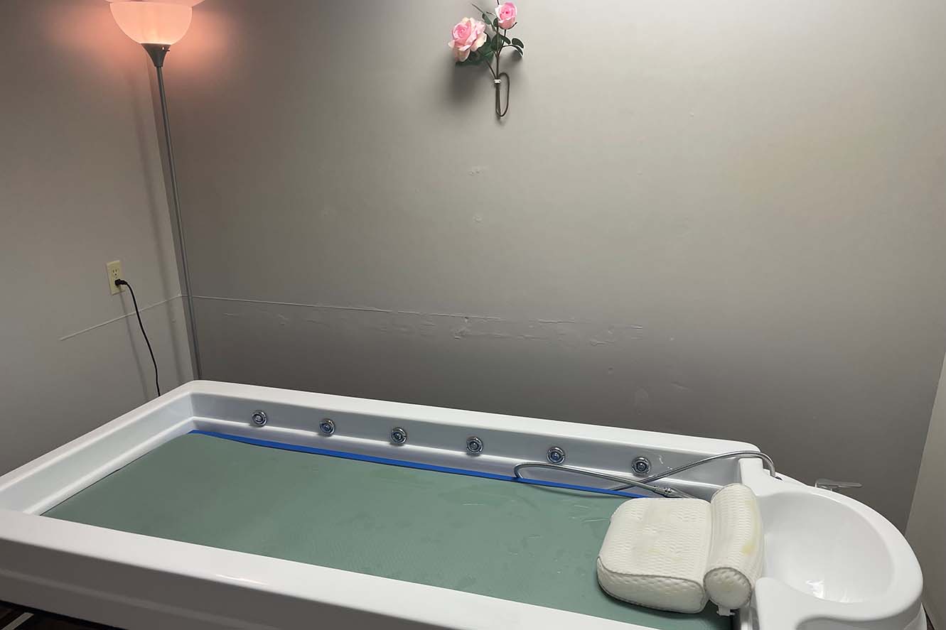 Health Massage Table Shower